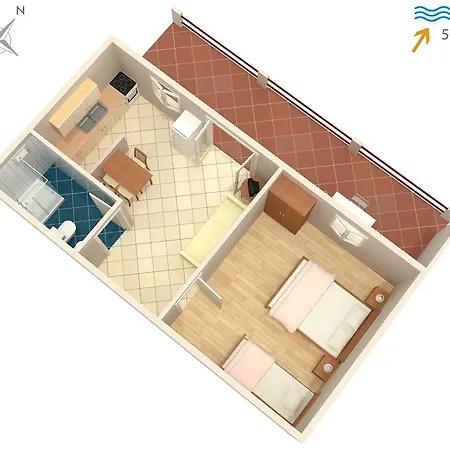 Διαμέρισμα Mudri Dolac 118b Jelsa (Hvar)